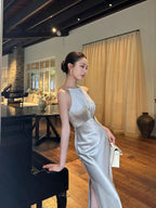 Snow Queen Satin Gown