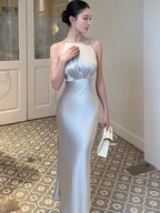 Snow Queen Satin Gown