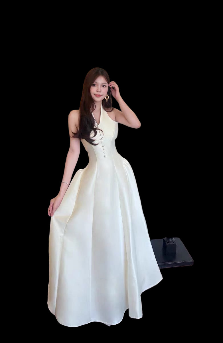 Giselle Satin Gown